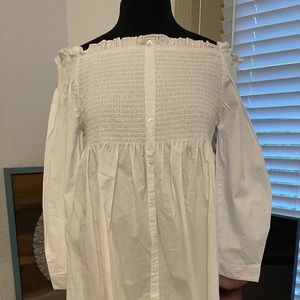 White Dressy Tube Top